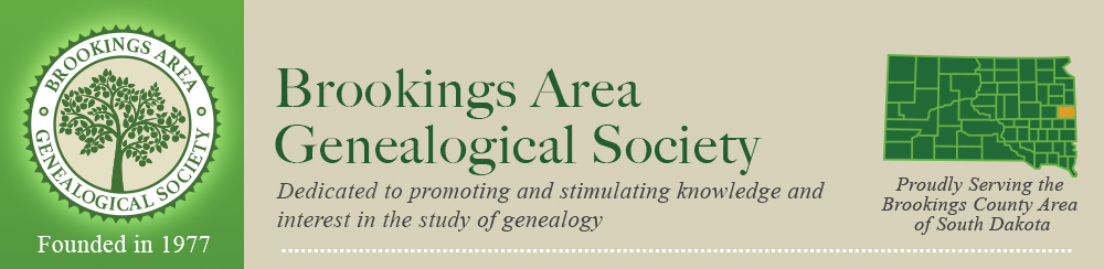 Brookings Area Genealogical Society